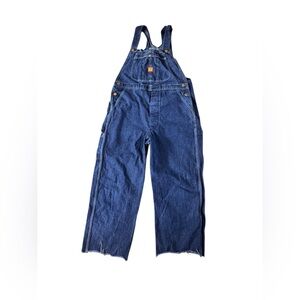 Vintage Big Ben Blue Denim Overalls Men’s 36x27 Workman Lagenlook Farming Work